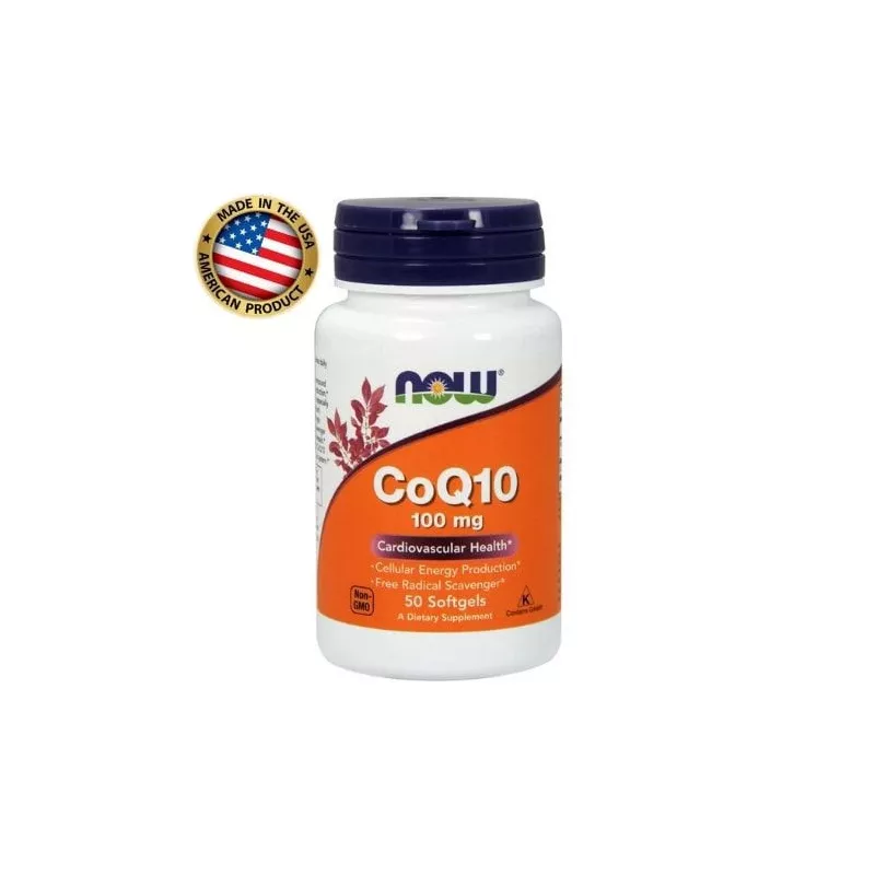 Coenzima Q10 - Now Sports | BodySaver Suplementos