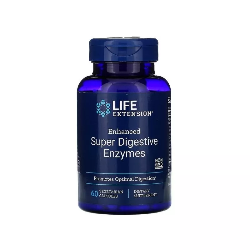 Super Digestive Enzymes (enzimas digestivas) (60 caps) Life