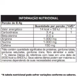 horus-pre-treino-150g-max-titanium-tabela-nutricional-sao-paulo-brasil
