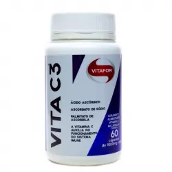 vitamina-c-vita-c3-1000mg-60-caps-vitafor-sao-paulo-brasil