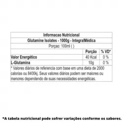 glutamina-isolate-1000g-integralmedica-tabela-nutricional-sao-paulo-brasil