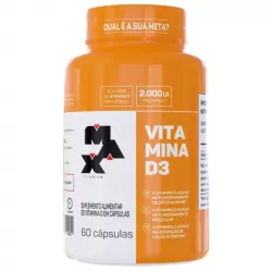 Vitamina D3 (60 caps) - Max...