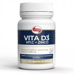 Vita D3 + C + Zinco 1000mg...