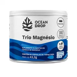 Trio Magnésio (60 Caps)...